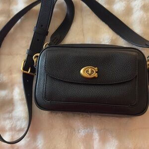 Coach Pebbled Leather Crossbody Bag
